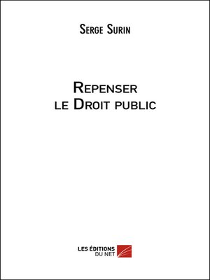 cover image of Repenser le Droit public